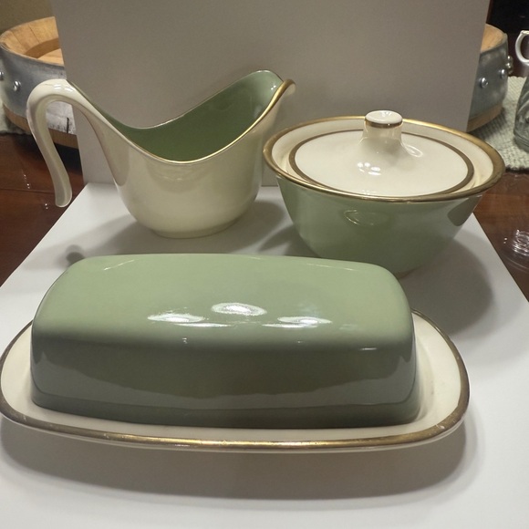 Other - Taylor, Smith & Taylor Celadon green 3 piece set